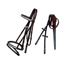 ExionPro SS Clincher Studded Bridle With Flash and Reins