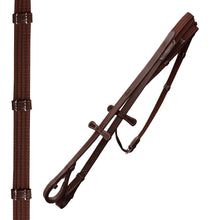 ExionPro Broad Wave Shape Designer Fancy Dressage Bridle & Web Reins