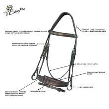 Replacement Noseband of ExionPro Designer Fancy Stitched Bridle