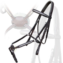 ExionPro SS Clincher Figure 8 Bridle with Rubber Reins
