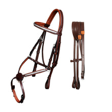 ExionPro SS Clincher Figure 8 Bridle with Rubber Reins