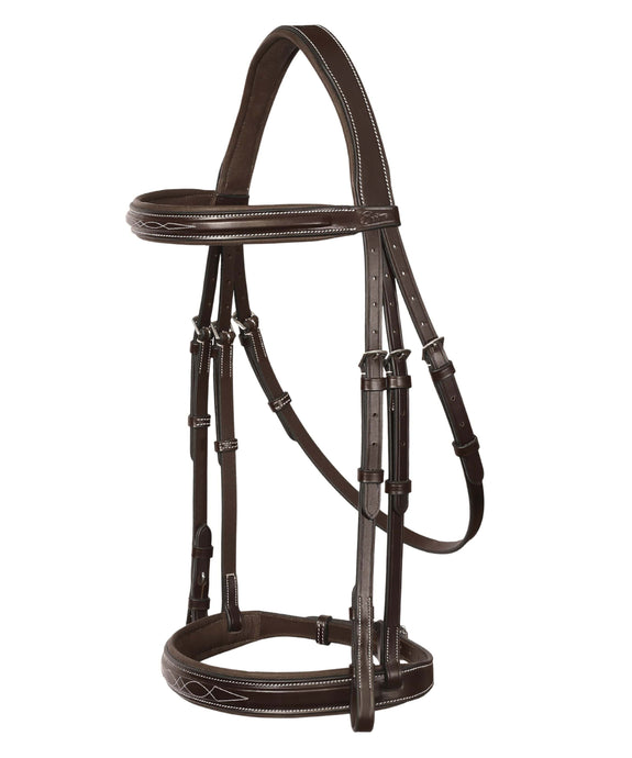 ExionPro Padded Hunter Bridle with Reins