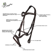 Replacement Noseband of ExionPro Anatomical Combined Flash Bridle with Reins
