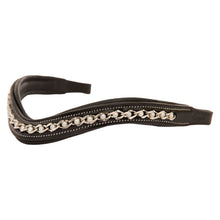 ExionPro Designer Spiral White Pearl Crystal Browband