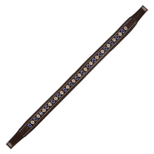 ExionPro Elegant Blue & Clear Crystal Browband