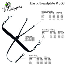 ExionPro Elastic Breastplate with Girth Strap