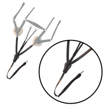 ExionPro 5 Point Breastplate with Sheepskin Padding - Green Elastic & White Lines