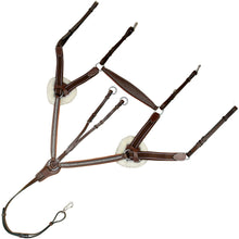 ExionPro 5 Point Bling Breastplate with Elastic & Sheepskin Padding