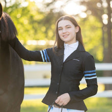 Equine Couture EquiVent Gradient Show Coat w/ Arm Stripes