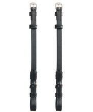 ExionPro Bridle Cheek Pieces With Buckle Fastening - Matching Stitching