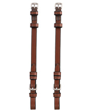 ExionPro Bridle Cheek Pieces With Buckle Fastening - Matching Stitching