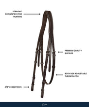 Replacement Crownpiece of ExionPro Padded Hunter Bridle
