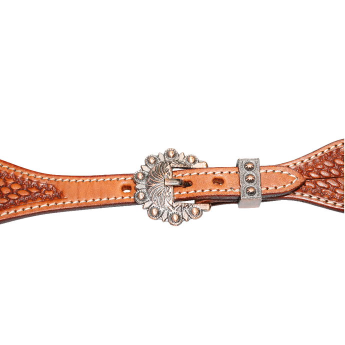 Western Leather Spur Straps - Clemson