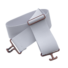 White + Copper Elastic Belt