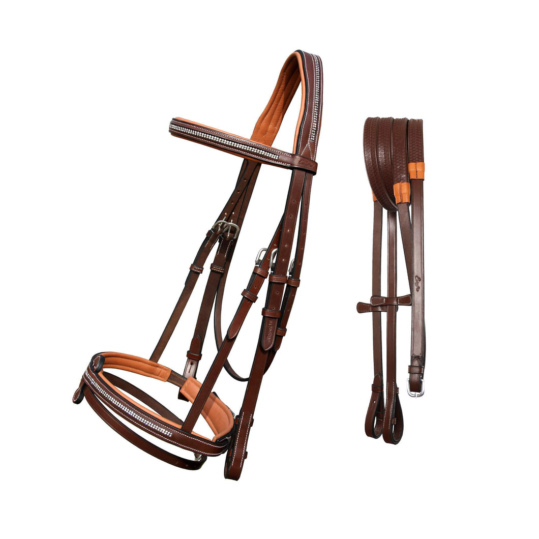 ExionPro Bling Bridle with Umbrella Type Detachable Flash with Reins