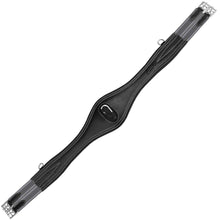 ExionPro 'Snap' Over Lay Girth - Grey Elastic with White Lines