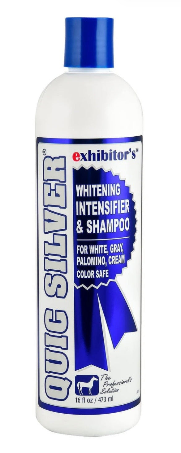 Quic Silver Whitening Intensifier & Shampoo for Horses - 16 fl oz