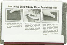 Slick 'N Easy Grooming Block for Horses