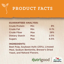 Nutrigood Low-Sugar Snax for Horses - Carrot-Anise, 4 lbs