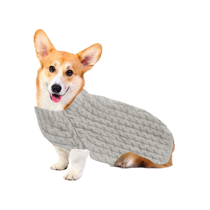 The Hounds Sweater - Pale Silver