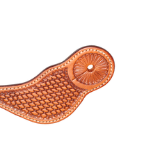 Western Leather Spur Straps - Clemson