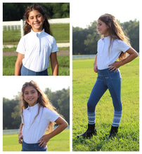 Equine Couture Children's Cara Short Sleeve Show Shirt