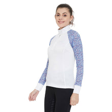 Equine Couture Women Smyrna Printed Long Sleeve Show Shirt