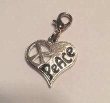 Love & Peace Charm - KJ Creations 