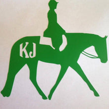 Huntseat horse Decal (side view) - KJ Creations 