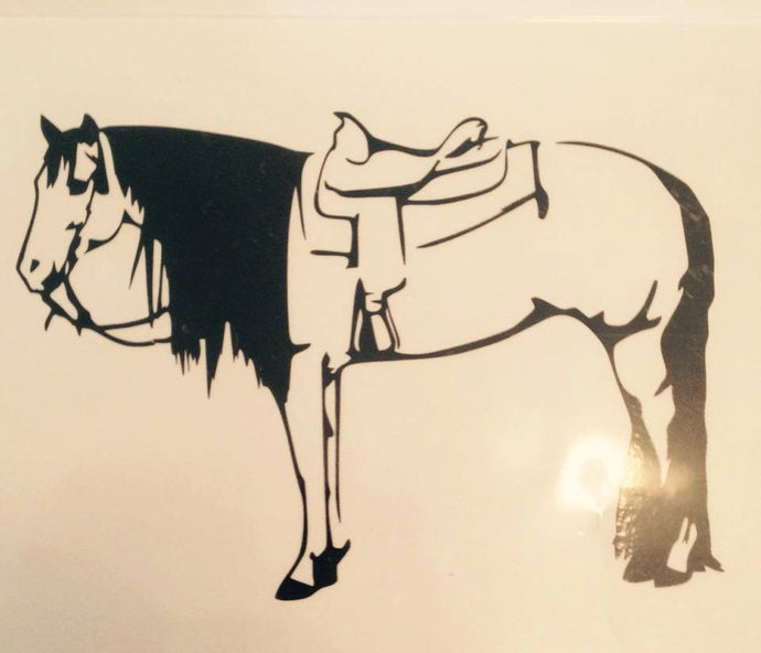 Pleasure Horse Decal - KJ Creations 