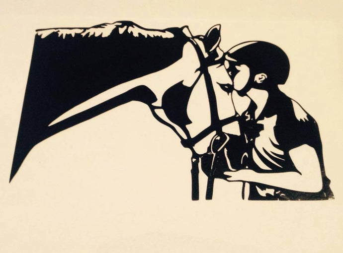 Pony Love  Decal (side view) - KJ Creations 