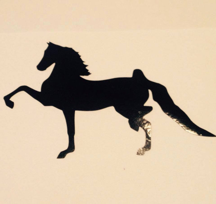 Saddlebred  Decal - KJ Creations 