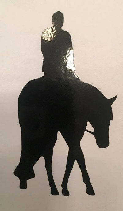 Huntseat Horse Decal - KJ Creations 