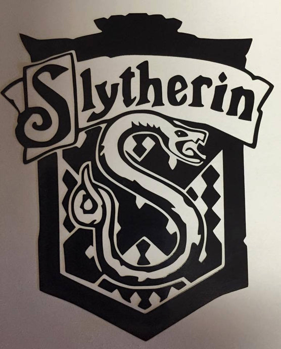Harry Potter Slytherin House Decal - KJ Creations 