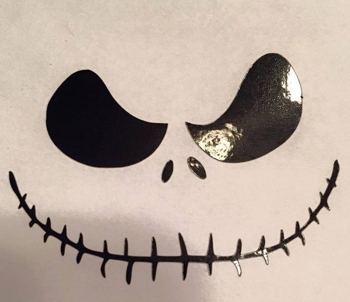 Nightmare before Christmas Jack Smile Decal - KJ Creations 