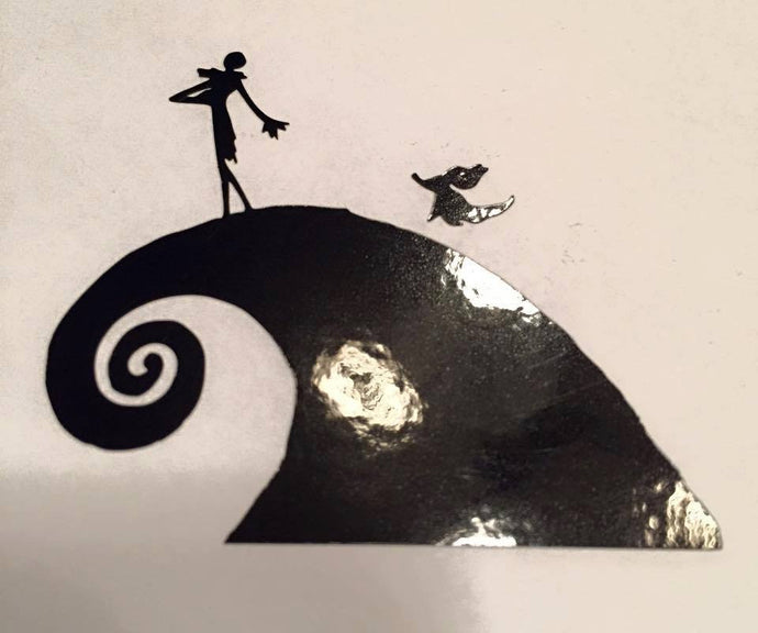 Nightmare before Christmas Jack & Zero Decal - KJ Creations 