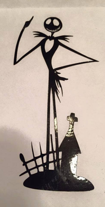 Nightmare before Christmas Jack Decal - KJ Creations 