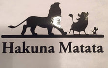 Character Pride: Hakuna Matata Decal - KJ Creations 