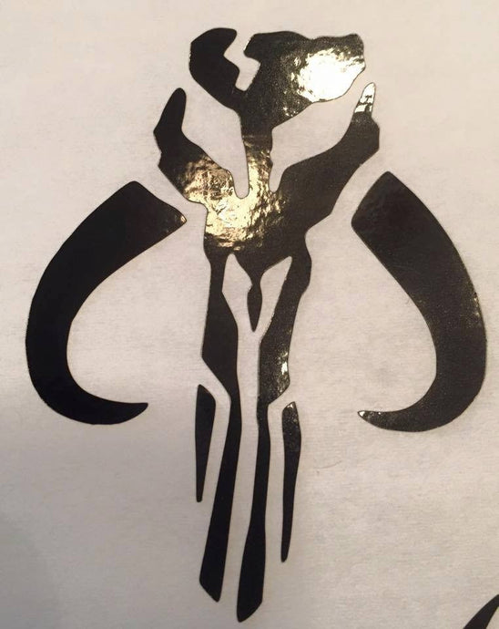 Starwars Boba Fett Crest Decal - KJ Creations 
