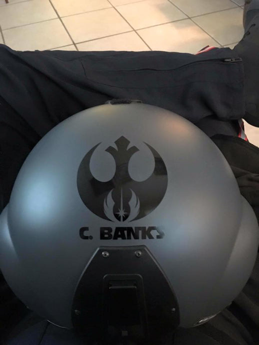 Starwars Rebel Alliance Jedi  Decal - KJ Creations 