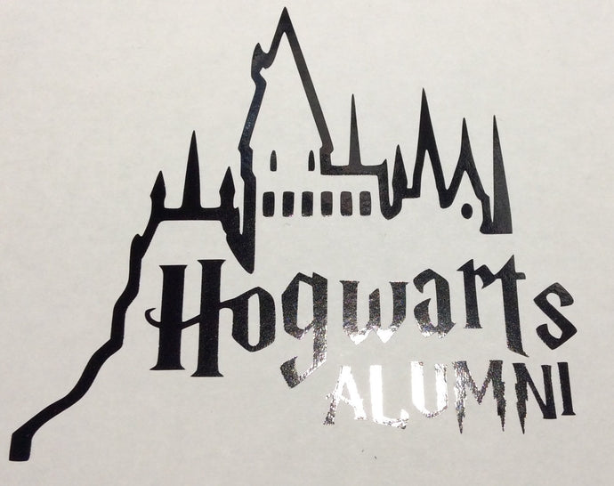 Harry Potter Hogwarts Alumni Decal - KJ Creations 