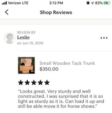 Small Tack Trunk