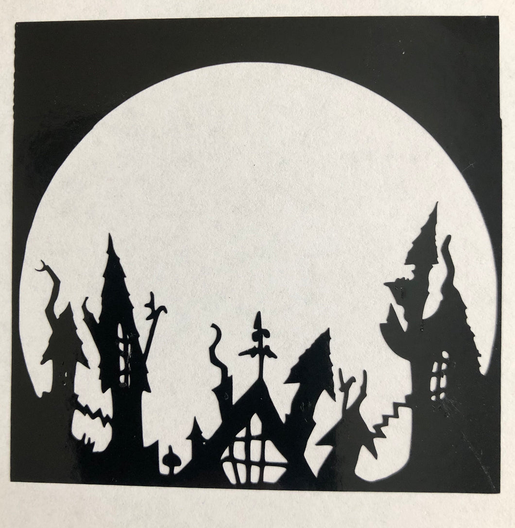 Nightmare before Christmas Town By moonlight
