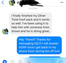 Oliver Twist Pac for Hooves