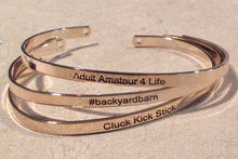 Say WHAAAAT!? Cuff (Gold) - KJ Creations 