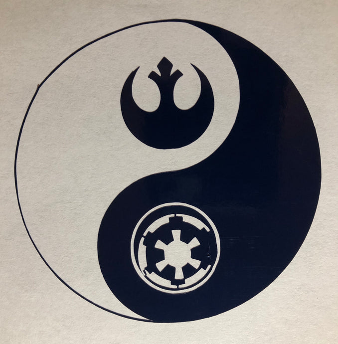 StarWars Yin Yang Decal