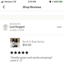 Buck U Bug Spray